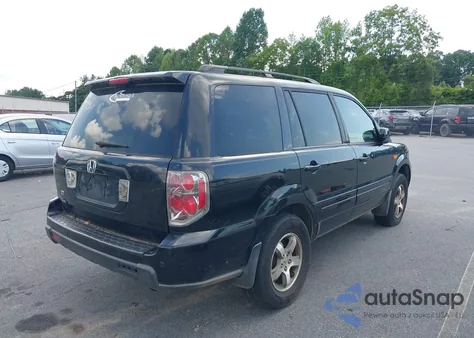 2007 Honda Pilot Ex-L из США, поврежденный, VIN 5FNYF28697B013993